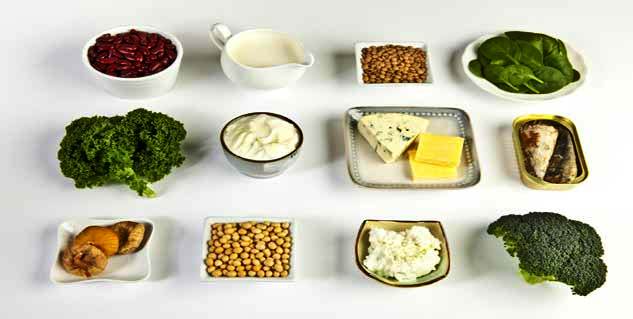 Продукты, содержащие кальций (таблица)